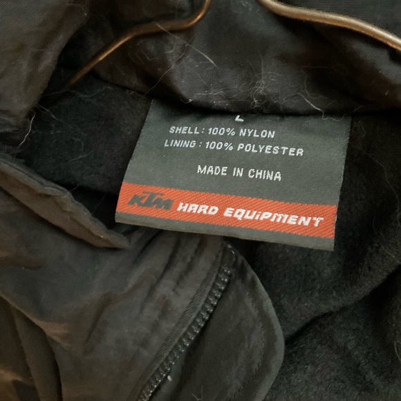 Boy KTM Jacket . Large . Black .New . - Picture 4 of 4